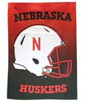 Huskers Helmet Balayage Banner