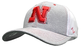 Huskers Iron N Mesh Curve Z Fit Hat