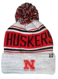 Huskers Promotion 3D Iron N Textured Rib Cuff Beanie