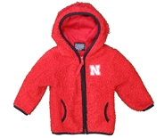 Infant Girls Nebraska Walk-In-The-Park Full Zip Jacket