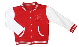 Infant Toddler Boys Nebraska Varsity Jacket