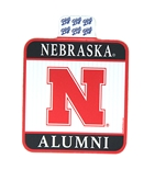 Nebraska Alumni Hold True Sticker