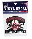 Nebraska Blackshirts Decal