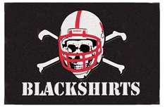 Nebraska Blackshirts Starter Rug