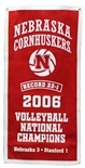 Nebraska Cornhuskers 2006 Volleyball National Championship Banner