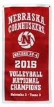 Nebraska Cornhuskers 2015 Volleyball National Championship Banner
