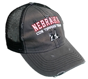 Nebraska Cow Tipping Team Cap - Black