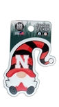 Nebraska Gnome Rugged Sticker