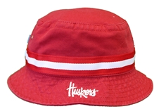 Nebraska Huskers Banded Bucket Hat