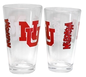 Nebraska Huskers Game Day Pint Glass