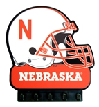 Nebraska Huskers Helmet Key Holder