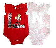 Nebraska Huskers Infant Onesie Combo Set