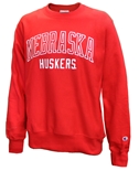 Nebraska Huskers Reverse Weave Champion Crew
