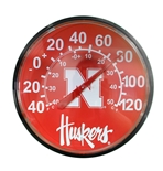 Nebraska Huskers Wall-Mount Thermometer