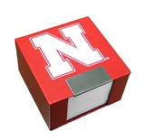 Nebraska Leather Memo Cube Holder