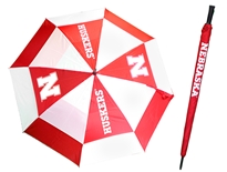 Nebraska Red Golf Umbrella 62 inch