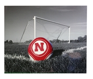 Nebraska Soccer Goal Print