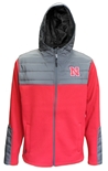 Nebraska Storm Full Zip Hooded Jacket