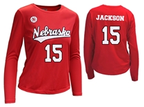 Nebraska Volleyball Andi Jackson Number 15 Jersey