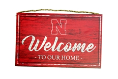 Nebraska Welcome To Our Home Sign