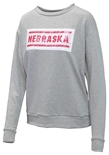 Nebraska Womens Reverse Sequin Sweatshirt