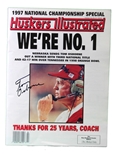 Osborne Autographed 1997 Champs Huskers Illustrated