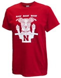 Roof Roof Roof Husker Volleyball Dog Tee