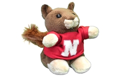 Squirrel Stubbie Nebraska Fan