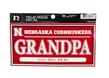 True Pride Nebraska Grandpa Decal