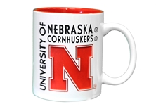 University Of Nebraska Cornhuskers Engraved Cafe Mug
