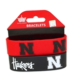 Nebraska Huskers Band Bracelets