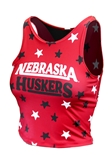 Womens All-Star Nebraska Huskers Crop