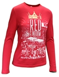 Womens Huskers Red Kingdom Volleyball LS Tee