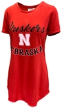Womens Nebraska Huskers Marathon Night Shirt