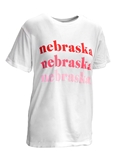 Womens Nebraska Repeat Everybody Chicka-d Tee