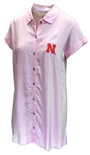 Womens Pink Nebraska Melody Nightshirt