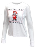 Womens University Of Nebraska Herbie LS Core Tee