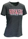 Womens University Of Nebraska Huskers Tri-Blend
