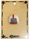 Ceramic Helmet Pin