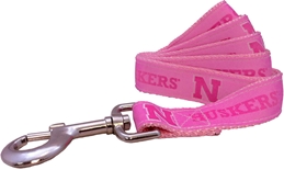 Pink Nebraska Dog Leash